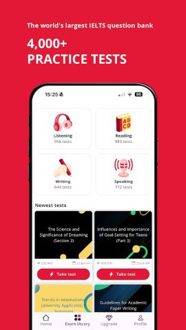 Mini-IELTS для Android — скриншот 2
