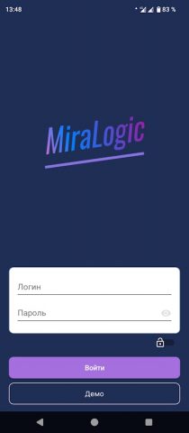 MiraLogic Видеонаблюдение для Android — скриншот 1
