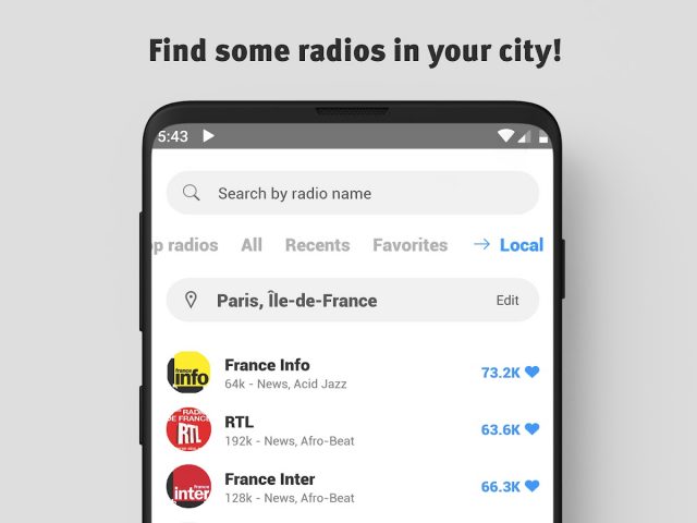 Мировое Радио FM Онлайн для Android — скриншот 4
