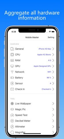 Mobile Master-CPU Master для iOS — скриншот 4