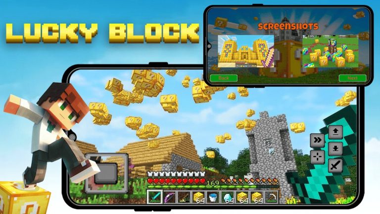 Мод Lucky Block для Minecraft для Android — скриншот 3