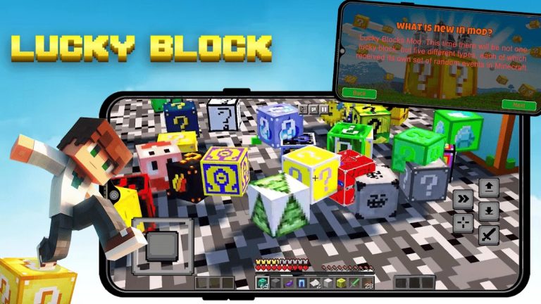 Мод Lucky Block для Minecraft для Android — скриншот 4