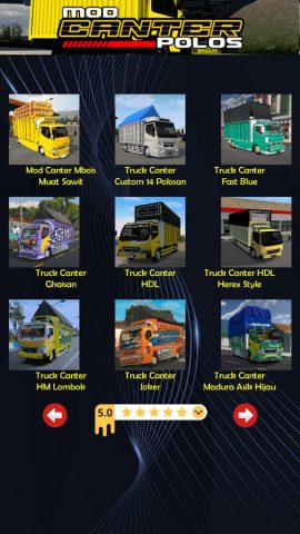 Mod Truck Canter Polos для Android — скриншот 2