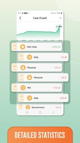 Money Plus: Expense Manager для Android — скриншот 4