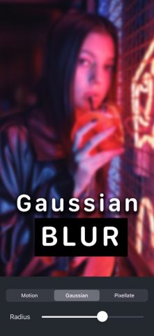 Motion Blur — Photo Effect для iOS — скриншот 1