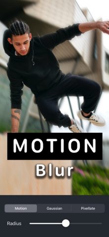 Motion Blur — Photo Effect для iOS — скриншот 2