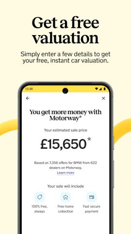 Motorway — Sell your car для Android — скриншот 2