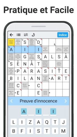 Mots Fléchés : Mots Croisés для Android — скриншот 3
