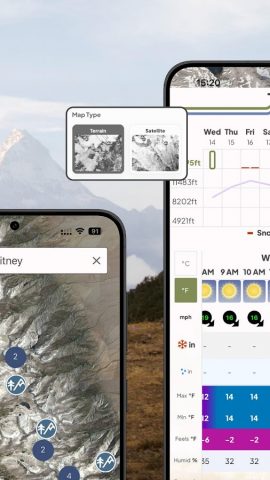 Mountain-Forecast.com для Android — скриншот 2
