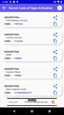 Mtk Engineer Mode для Android — скриншот 2