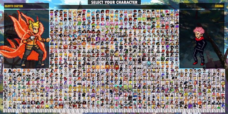 Mugen Anime Fight для Android — скриншот 1