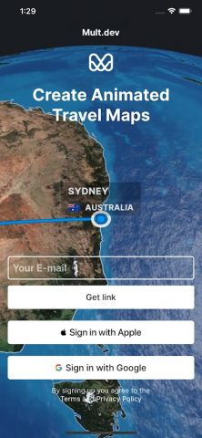 Mult.dev Travel Map Animations — скриншот 1