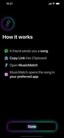 MusicMatch: Listen Anywhere для iOS — скриншот 2