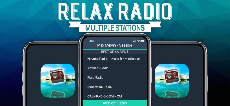Музыка для релаксации радио для iOS — скриншот 1