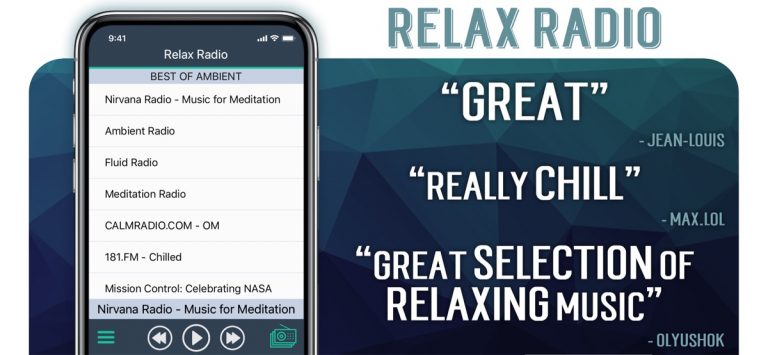 Музыка для релаксации радио для iOS — скриншот 2