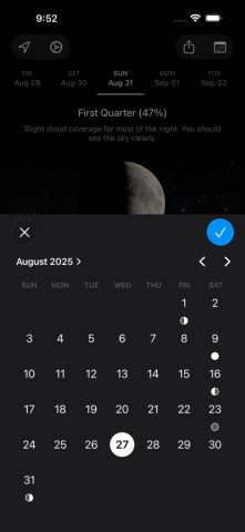 My Moon Phase — Lunar Calendar для iOS — скриншот 3