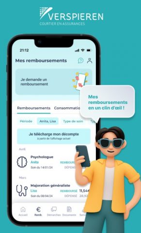 My health by Verspieren для Android — скриншот 1
