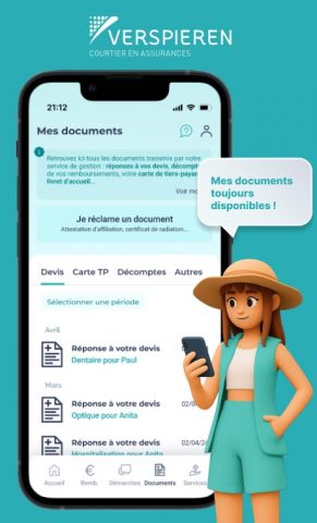My health by Verspieren для Android — скриншот 2