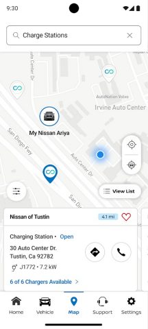 MyNISSAN® для Android — скриншот 5