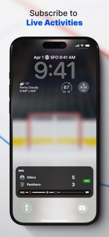 NHL для iOS — скриншот 3