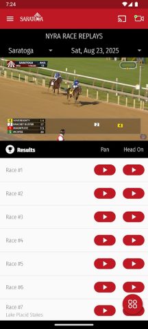 NYRA Now для Android — скриншот 5