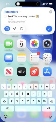 Напоминания для iOS — скриншот 2