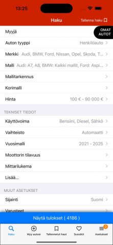 Nettiauto для iOS — скриншот 3