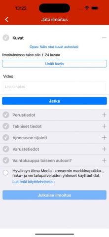 Nettiauto для iOS — скриншот 4