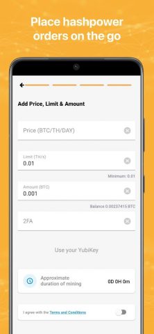NiceHash для Android — скриншот 5
