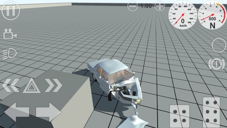 Not Simple Car Crash для Android — скриншот 1