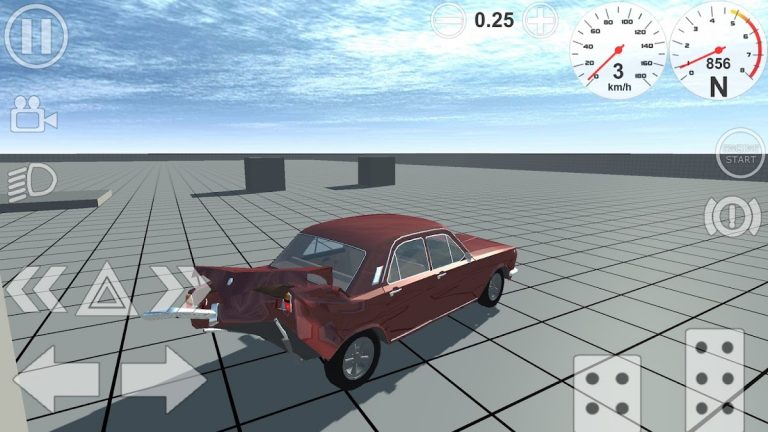Not Simple Car Crash для Android — скриншот 2