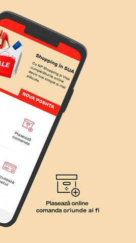 Нова Пошта Молдова для Android — скриншот 2