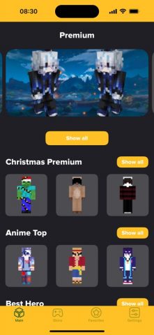 Nova Skins for MCPE для iOS — скриншот 1