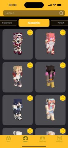 Nova Skins for MCPE для iOS — скриншот 3