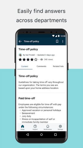 Now Mobile для Android — скриншот 1