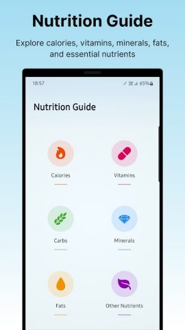 NutriTracker & Calorie Counter для Android — скриншот 1