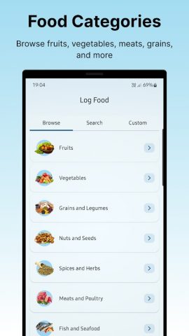 NutriTracker & Calorie Counter для Android — скриншот 4