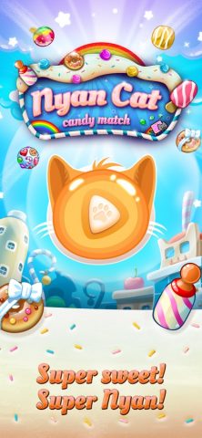 Nyan Cat: Candy Match для iOS — скриншот 5