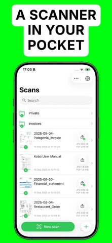 QuickScan:PDF OCR Text Scanner для iOS — скриншот 2