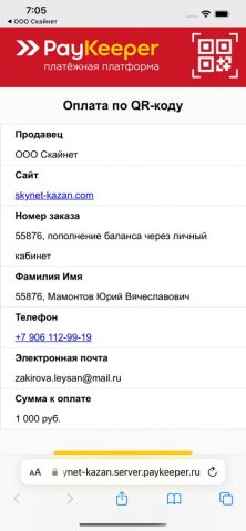 ООО Скайнет для iOS — скриншот 3