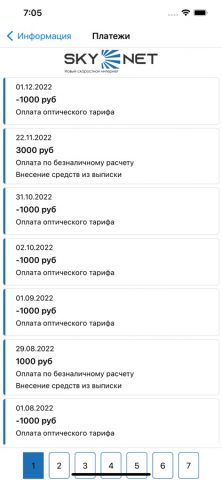 ООО Скайнет для iOS — скриншот 4