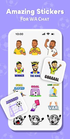 Обои Неймара 4K — Стикеры для Android — скриншот 2