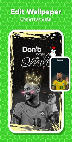 Обои Неймара 4K — Стикеры для Android — скриншот 3