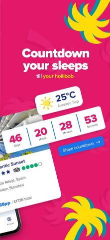 On the Beach Holiday App для Android — скриншот 2