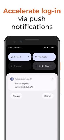 OneSpan Mobile Authenticator для Android — скриншот 2