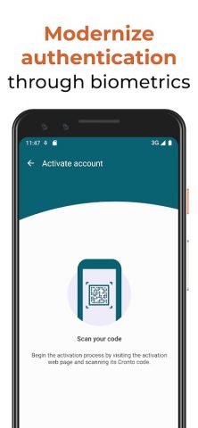 OneSpan Mobile Authenticator для Android — скриншот 3