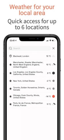 OpenWeather для iOS — скриншот 5