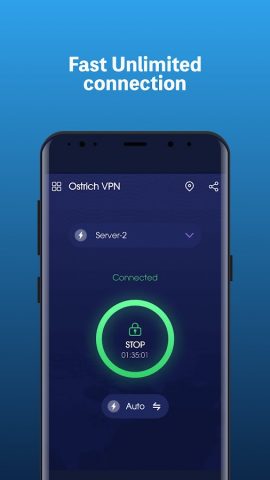Ostrich VPN — Proxy Unlimited для Android — скриншот 2
