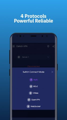 Ostrich VPN — Proxy Unlimited для Android — скриншот 3