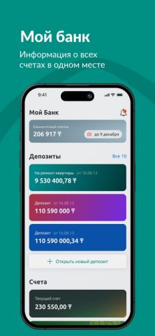 Otbasy Bаnk для iOS — скриншот 2